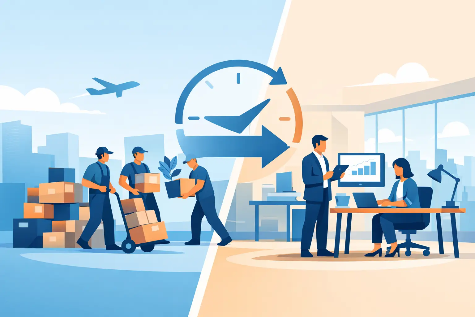 Read more about the article Commercial Office Relocation Without Lost Time