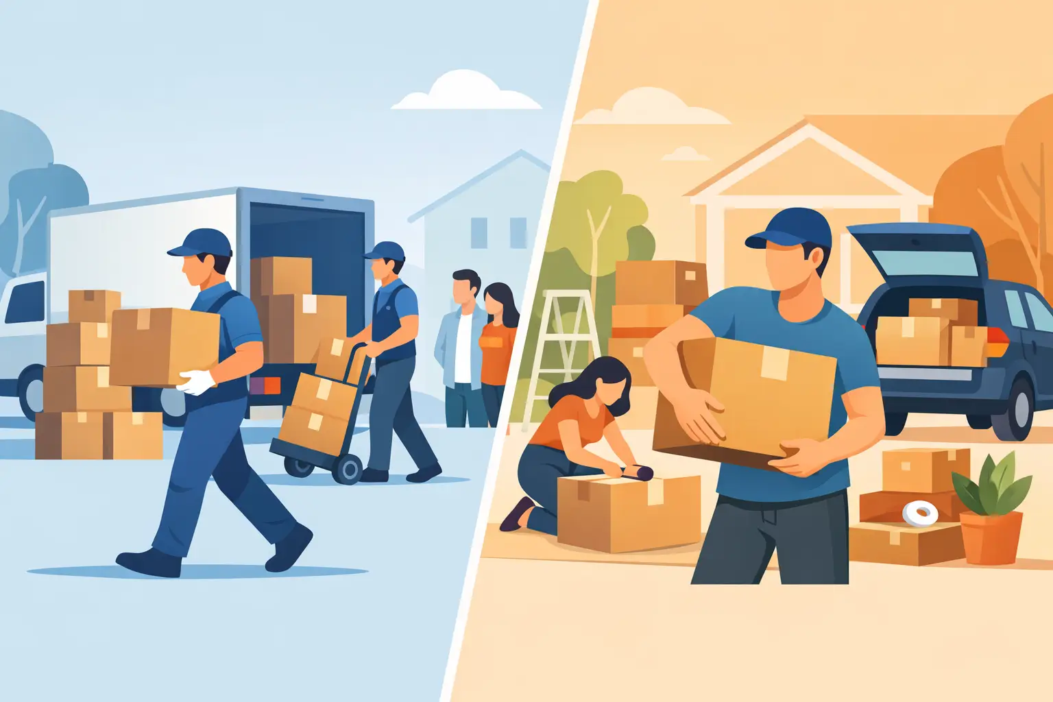 Read more about the article Full Service Movers vs DIY: Which Move Fits?