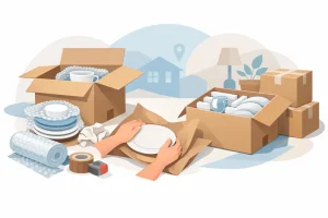 Read more about the article How to Pack Fragile Dishes for a Safe Move