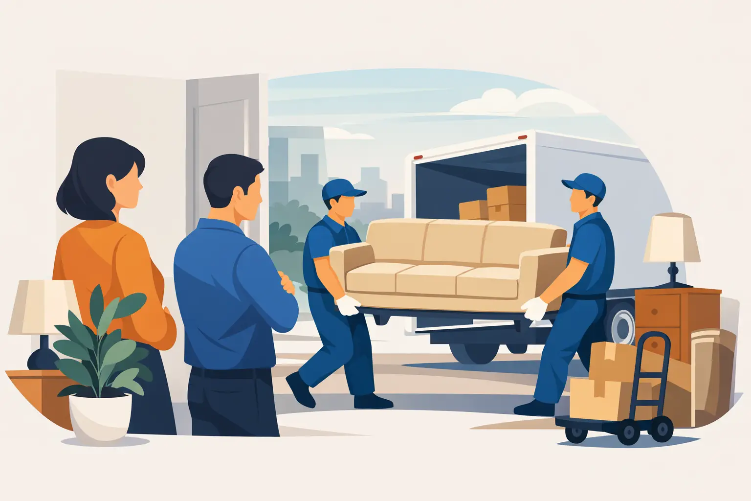 Read more about the article Labor Only Movers for Furniture: When to Hire