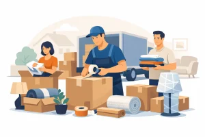 Read more about the article Packing Services for House Moves Explained