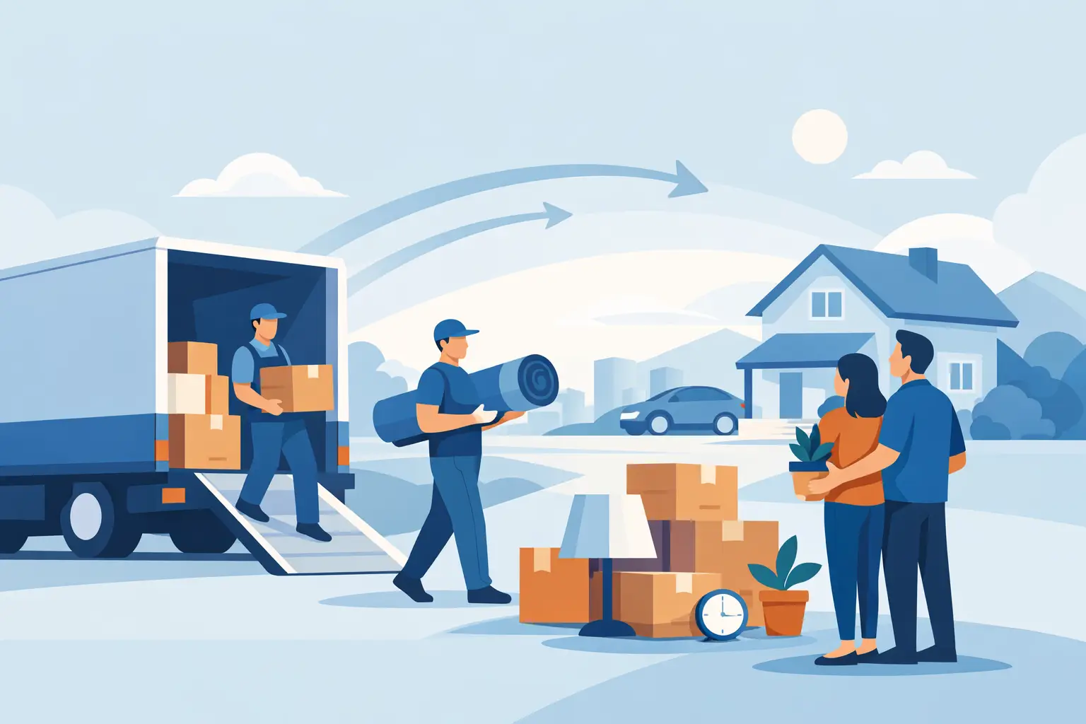 Read more about the article Residential Moving Services That Keep You on Track