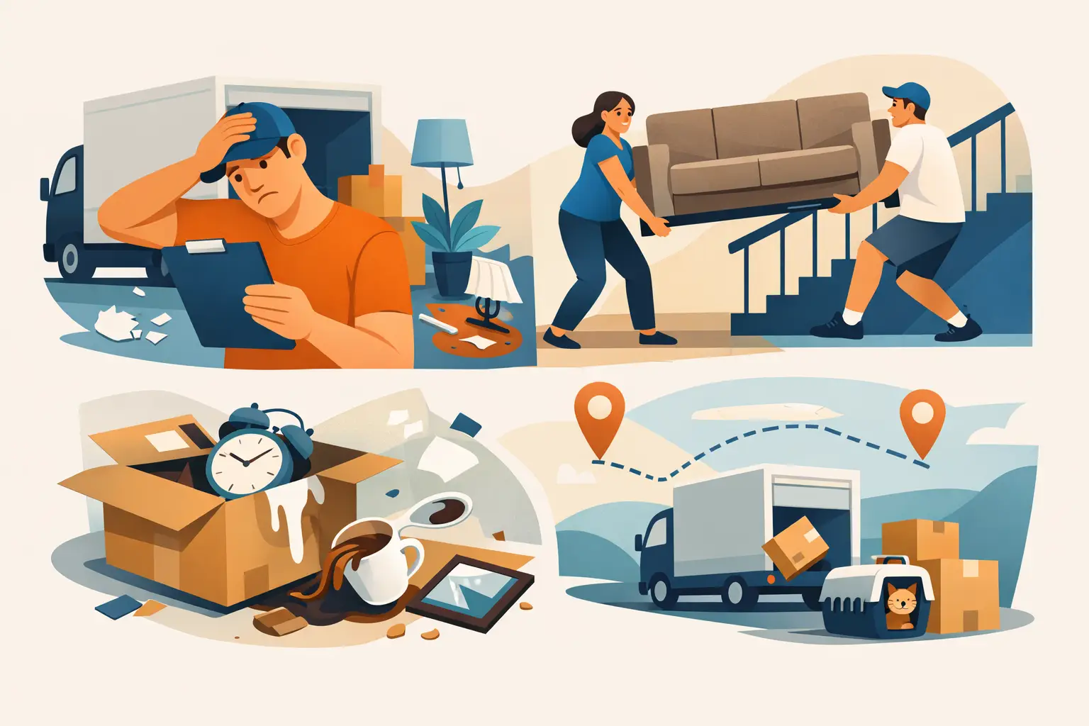 Read more about the article 12 Moving Day Mistakes to Avoid Before You Go