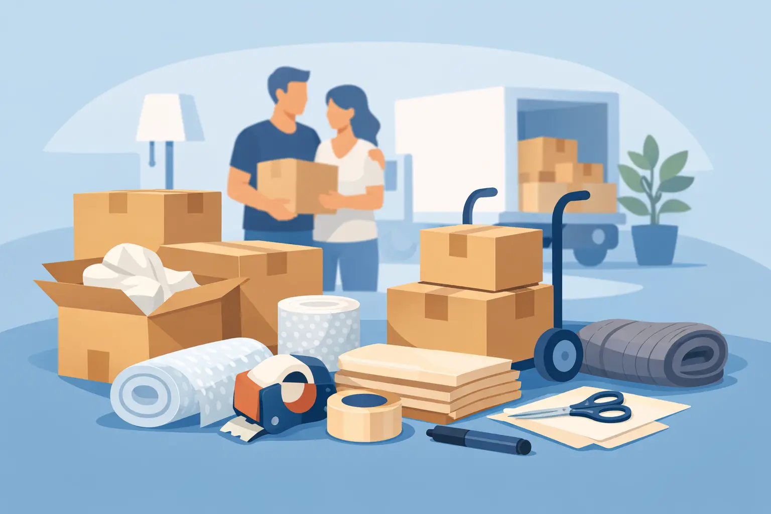 Read more about the article Best Moving Supplies List for a Less Stressful Move