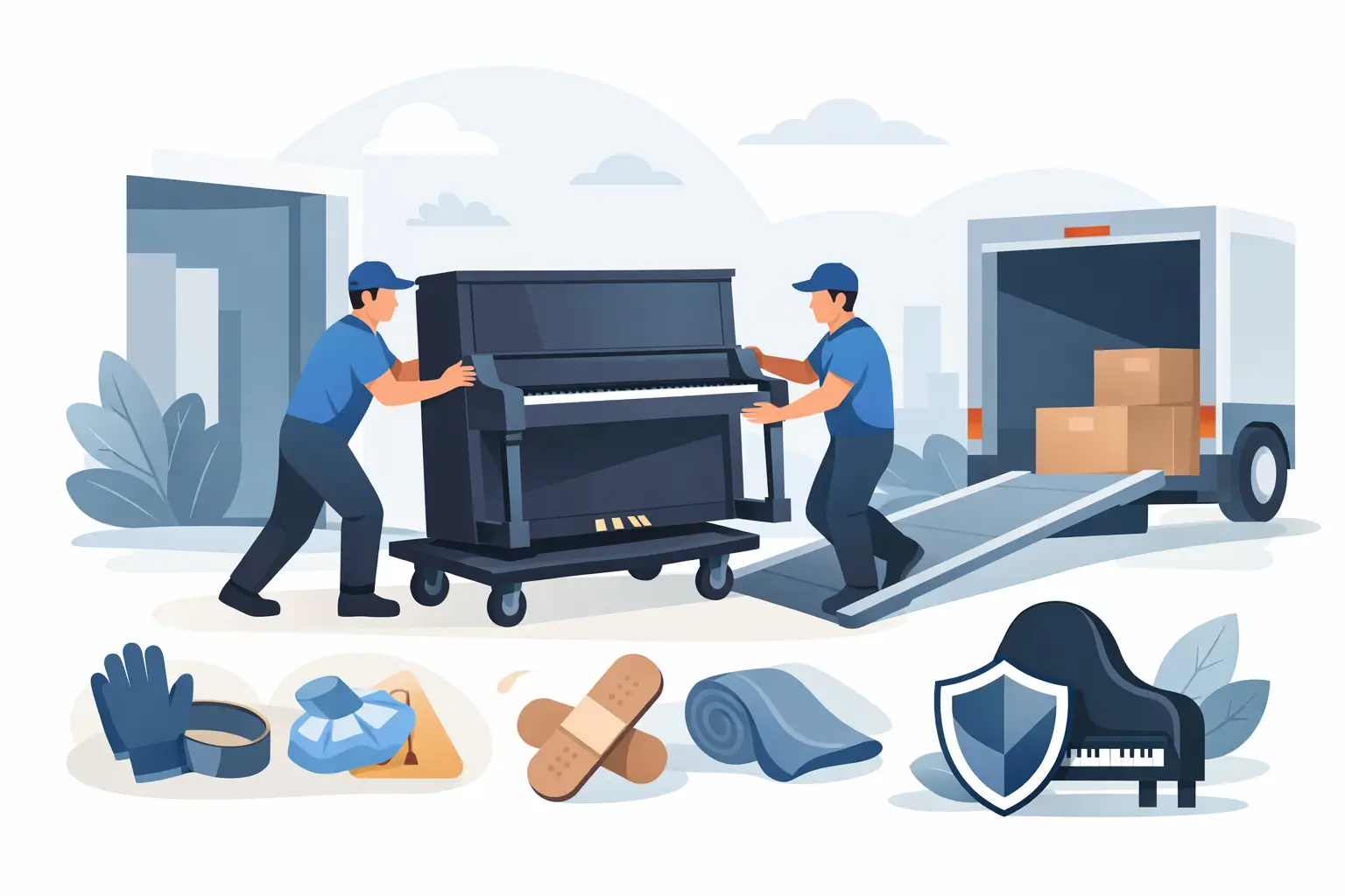 You are currently viewing How to Move a Piano Without Damage or Injury
