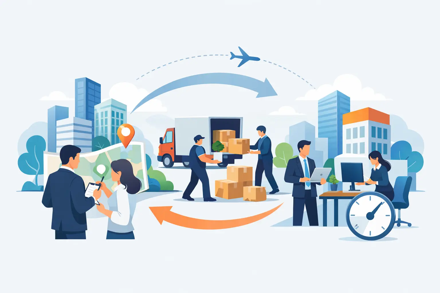 Read more about the article How to Relocate a Business Without Lost Time