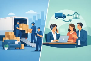 Read more about the article Movers vs Brokers: Who Should Handle Your Move?