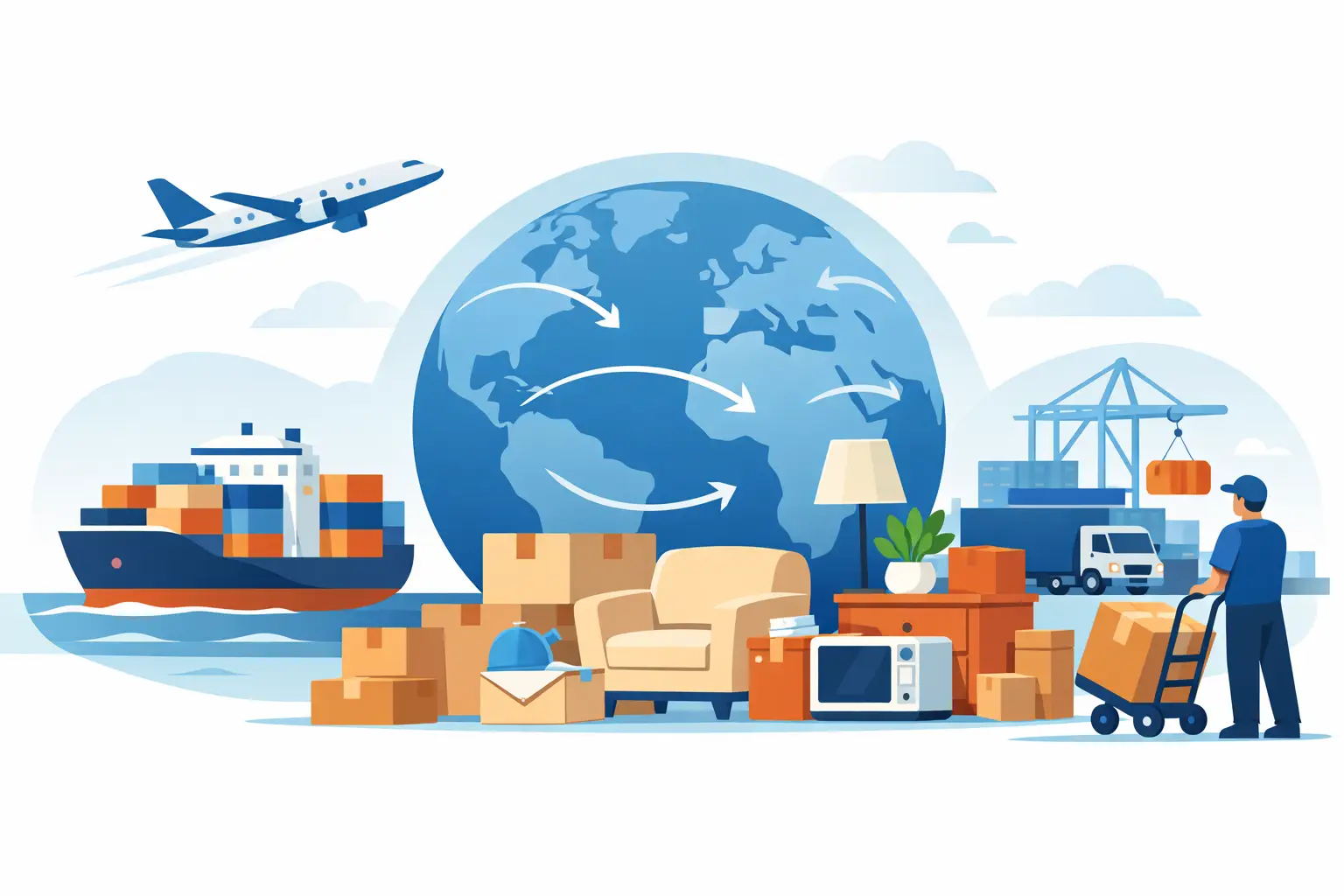 Read more about the article International Shipping for Household Goods