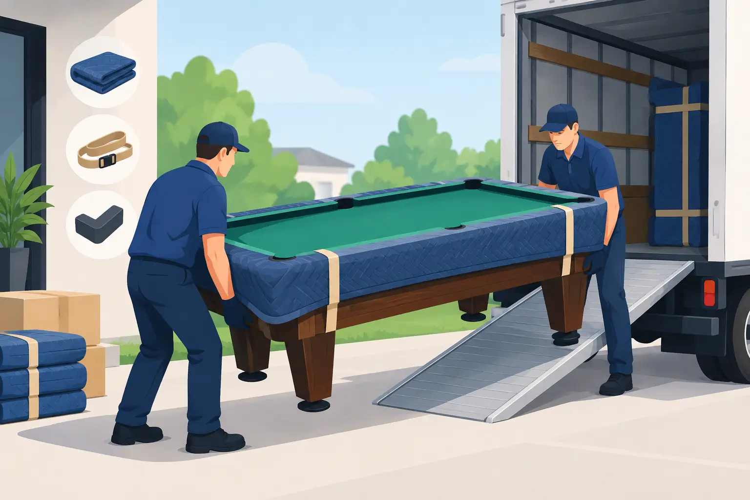 Read more about the article How to Transport Pool Tables Without Damage